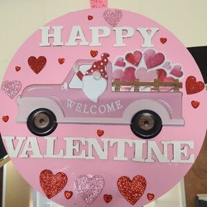 Valentine's Day Pink Heart Decor